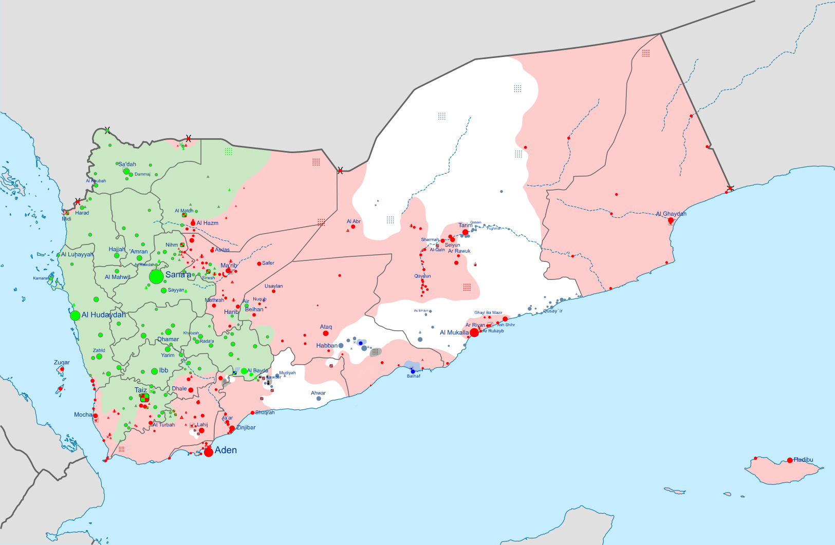 Yemeni forces offensive